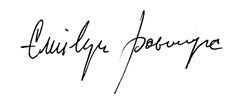 Emilija Pasagic signature