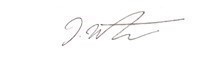 John Waterhouse signature