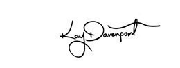 Kay Davenport signature
